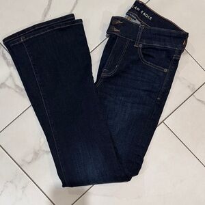 American Eagle Outfitters Women's Deep Indigo Skinny Jeans